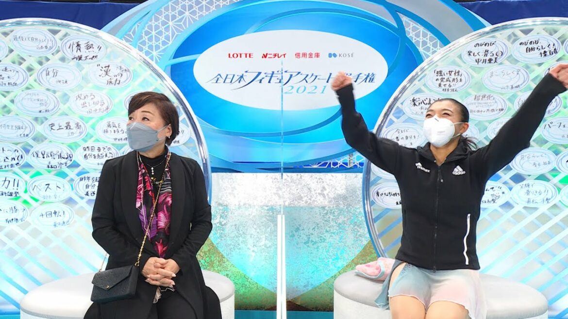 坂本花織 女子SP１位 『キス＆クライの真実…』【全日本フィギュア２０２１】