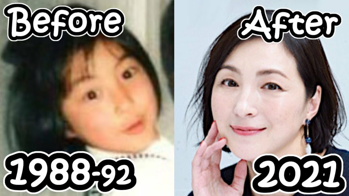 広末涼子・ビフォーアフター （Ryoko Hirosue before after）【ドラマ/映画/ビーチボーイズ/ぽっぽや/結婚/子供/旦那/若い頃/幼少期】