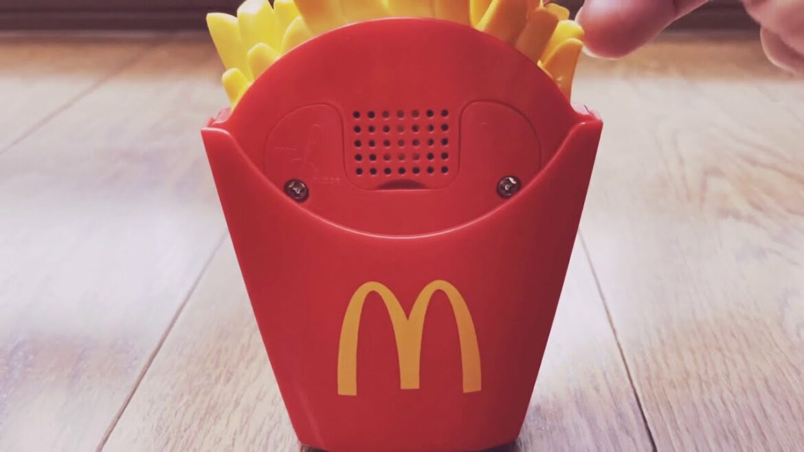 2021年マクドナルド福袋のポテト型時計 #McDONALD’S
