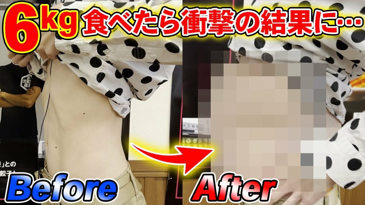 【検証】衝撃映像！！大食いした後のお腹ってどうなってるの？！ぞうさんのお腹を公開！【ぞうさんパクパク】【大食い】