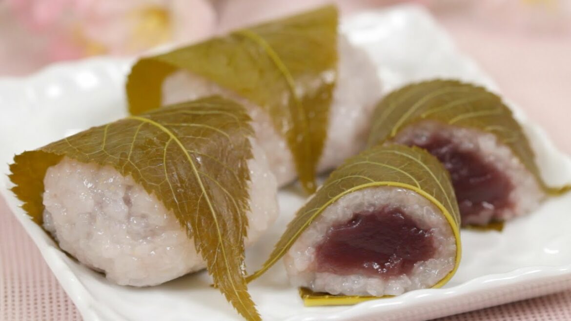 Kansai-style Sakura Mochi (Dessert Recipe) 桜餅（関西風）作り方 レシピ