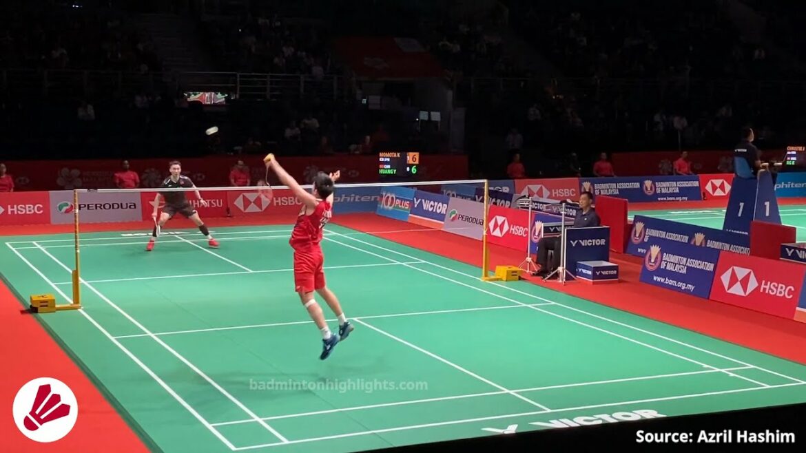 桃田 賢斗最高のフットワーク | 桃田 賢斗 vs 黄ユシャン（HUANG Yuxiang） | バドミントン日本