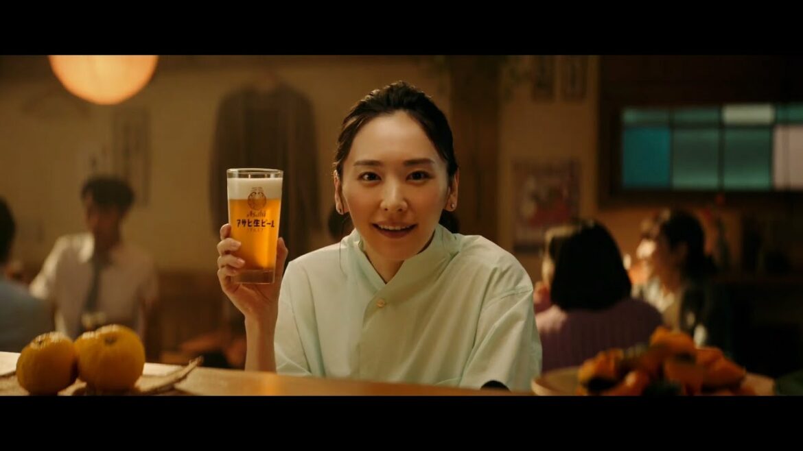 [일본광고] 아라가키 유이, 아사히 생맥주, 新垣結衣 アサヒ生ビール Web CM 今年もおつかれ生です 12月30日篇。29秒 「年末もお疲れ生です」
