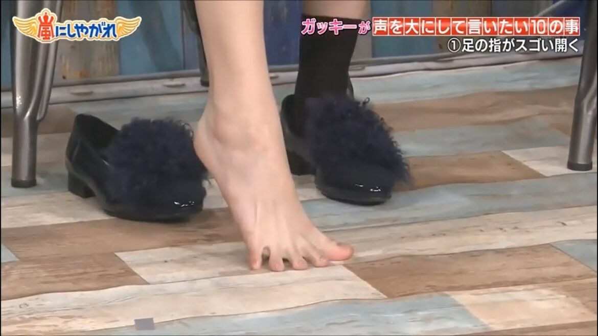 美女の足裏（新垣結衣）