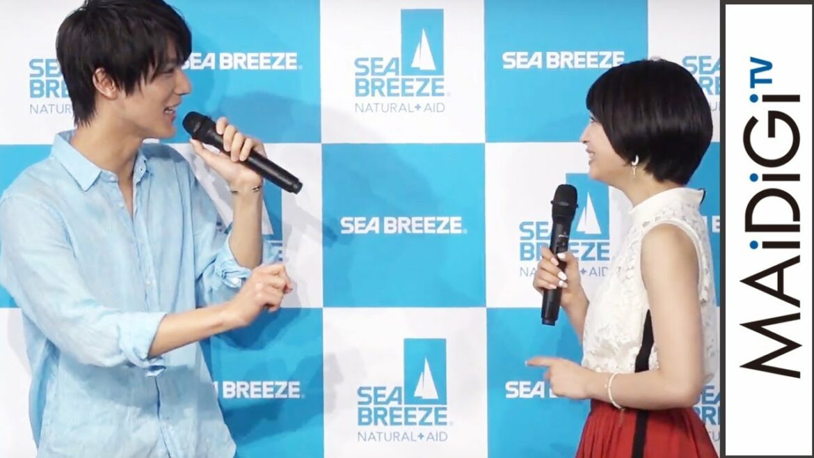 中川大志、20歳の憧れは「契約」広瀬すずも共感「めっちゃ分かる！」　「シーブリーズ2018 デオ＆ジェル」新CM発表会3