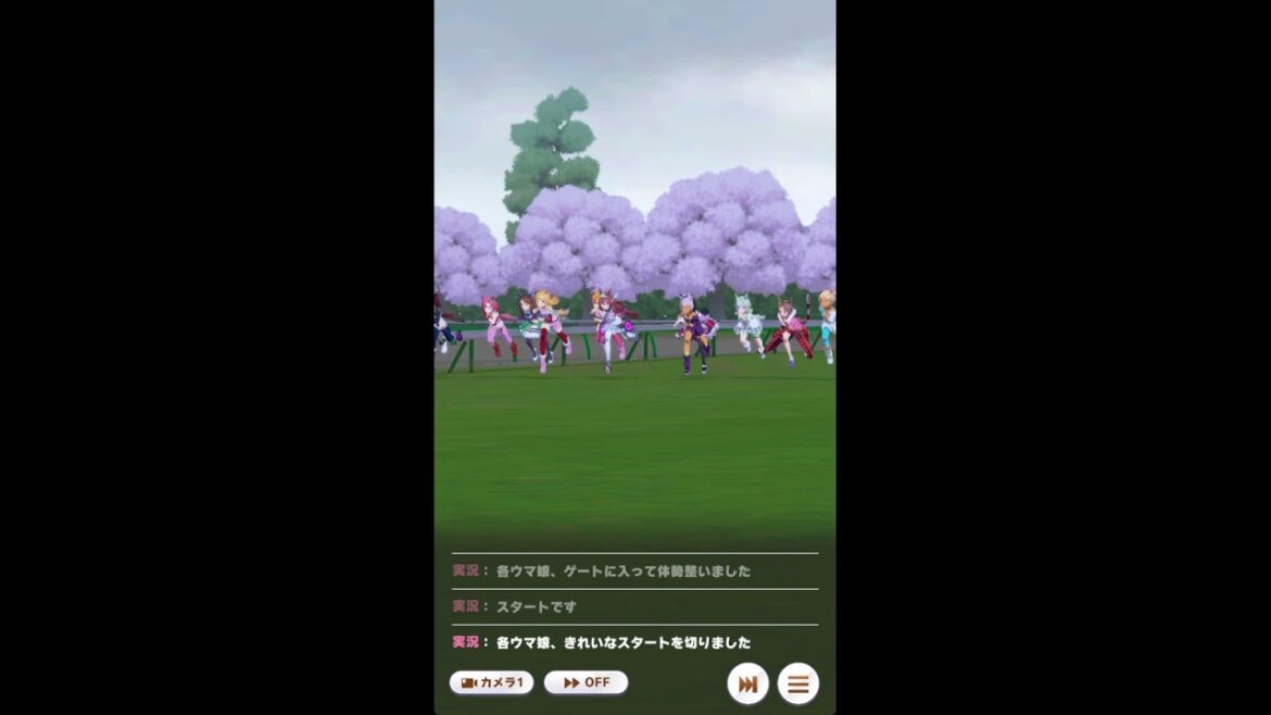 【ウマ娘レース動画】タマモクロス（皐月賞）