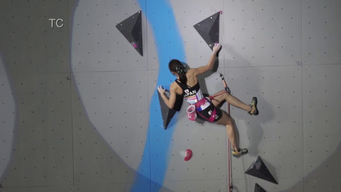 2017 IFSC China Open - 野口 啓代 Akiyo Noguchi Lead Final (Un-Cut Version)
