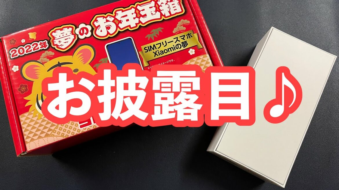 【ネタバレ含みます】2022年ヨドバシカメラ夢のお年玉箱Xiaomiの夢、開封