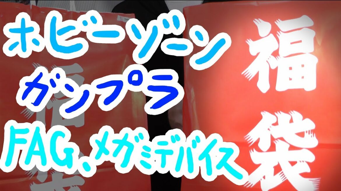 【福袋2019】あけおめ！ホビーゾーンのガンプラ　ＦＡＧ＆メガミデバイス福袋開封