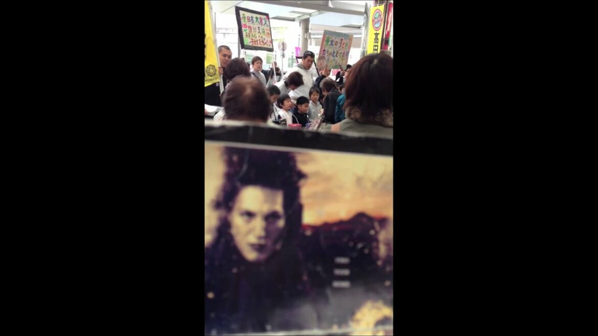 向井亜紀 高田延彦さん 募金活動 武蔵小山 Voices from the Street vol.13