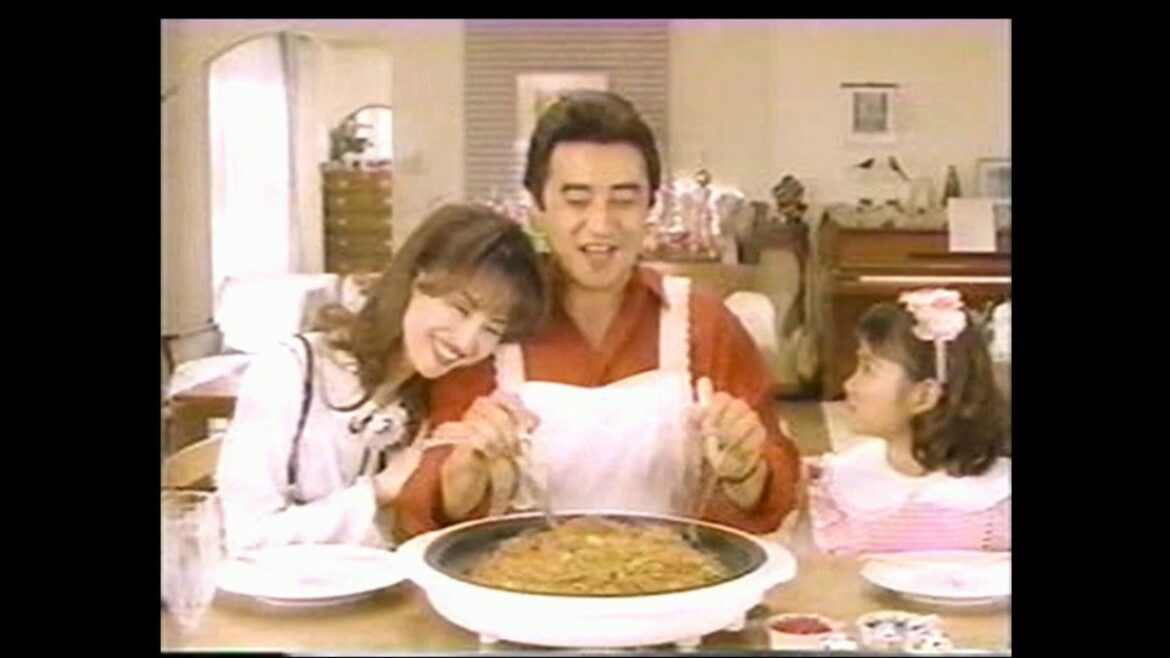 松田聖子 神田正輝 日清家族の焼きそば CM