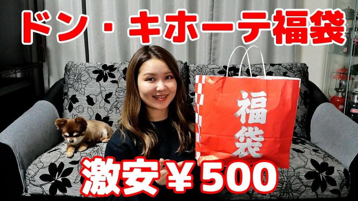 【ドン・キホーテ 激安¥500福袋開封】