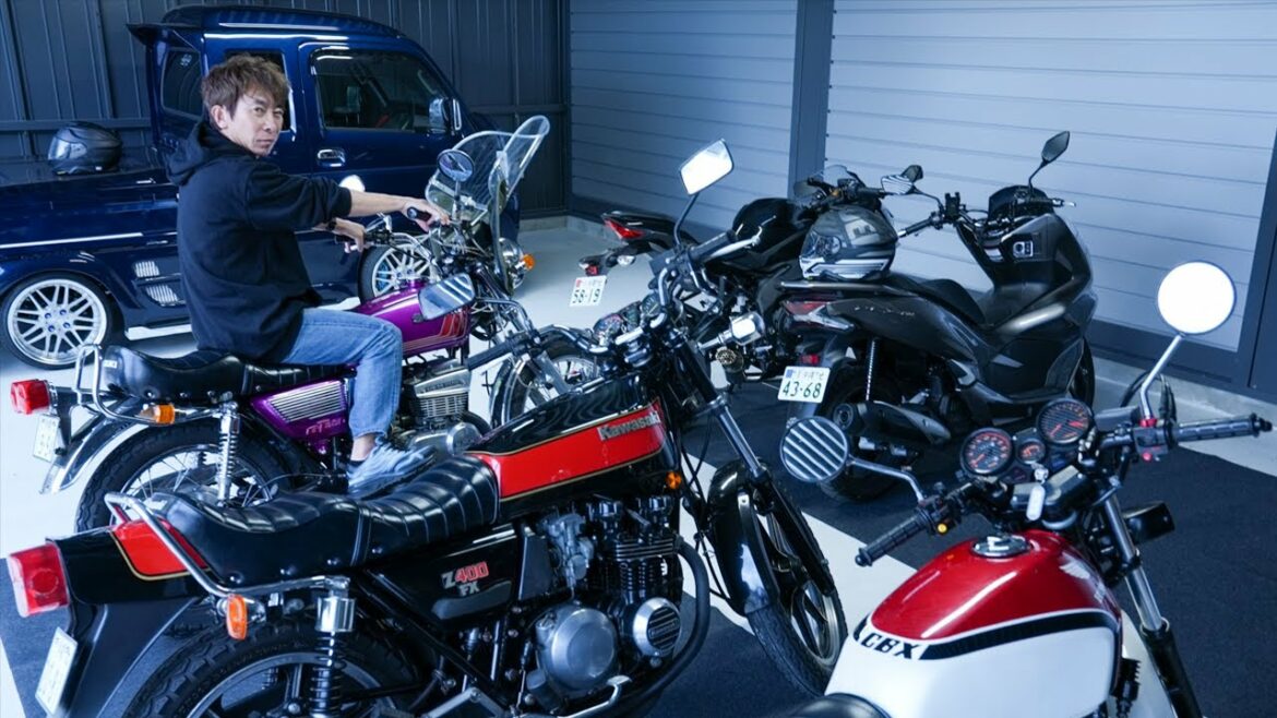 【暴○族も黙る！？】会長の超レアなバイクコレクションを大公開！