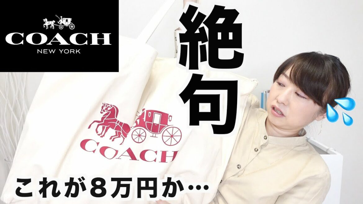 【福袋2022】COACHの８万円の福袋の中身がすごかった