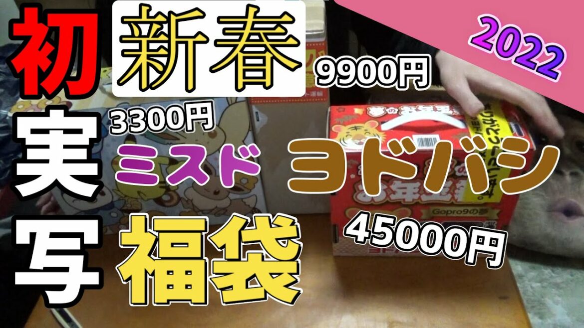 【2022福袋】神袋をヨドバシカメラ、ビックカメラで買ってきたよ！遅く列んでも余裕で買えた！参考にどうぞ！