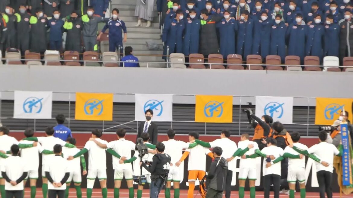 チャント『 青森山田 we are GREEN 』｜大津 - 青森山田 第100回全国高校サッカー選手権大会 2022年1月8日(土) soccer  Japan high school