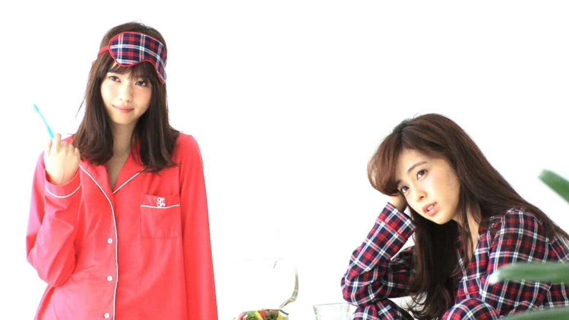 ノンノ１月号　西野七瀬・久慈暁子“ナイトウェア”撮影に潜入