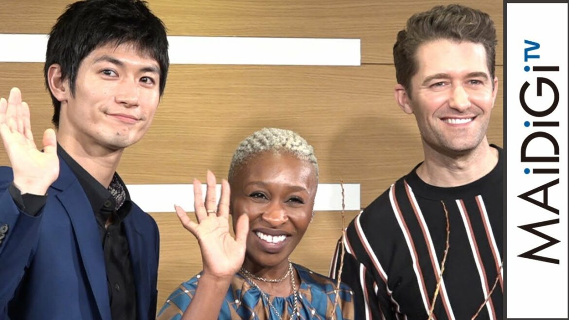三浦春馬、シンシア・エリヴォ＆マシュー・モリソンとの共演に感激「精一杯吸収したい」