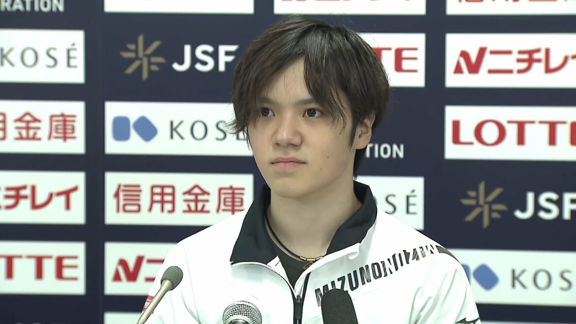 宇野昌磨 前日インタビュー【全日本フィギュア2021】