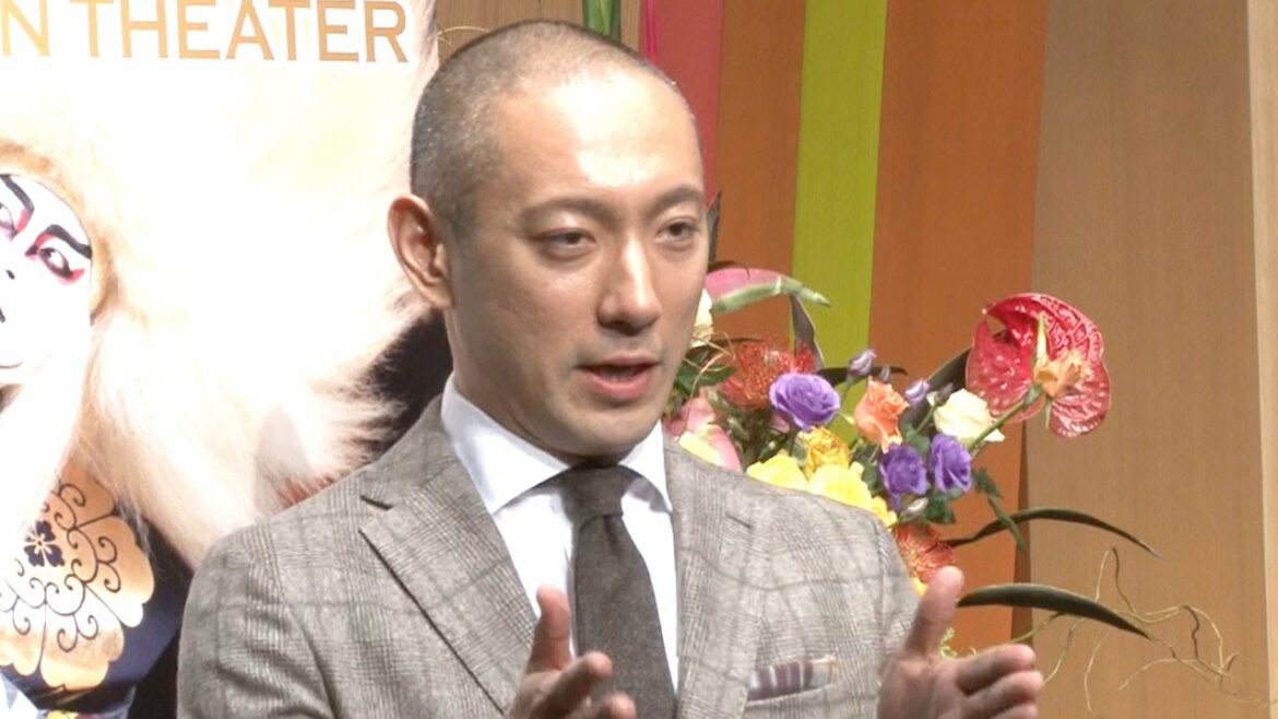 市川海老蔵、長男・勸玄くん千秋楽に安堵　『GRAND JAPAN THEATER』製作発表会見