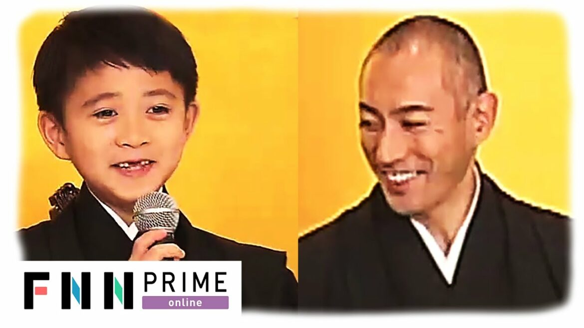市川海老蔵 「雰囲気が役者になってきたね！」息子・勸玄くんと『襲名披露興行』の発表会😀