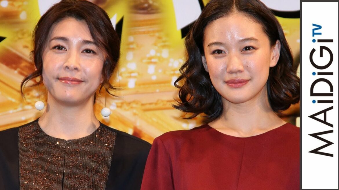 蒼井優、竹内結子、松原智恵子らが登壇　映画「長いお別れ」プレミア試写会