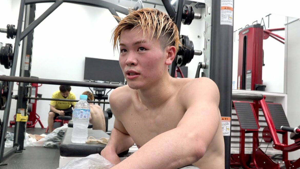 試合前の水抜きに密着