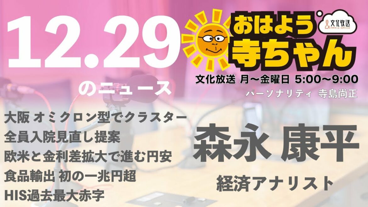 森永康平 (経済アナリスト)【公式】おはよう寺ちゃん　12月29日(水)