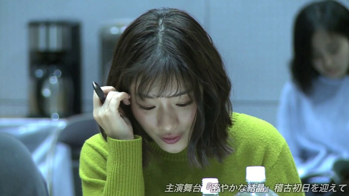 【石原さとみ】主演舞台『密やかな結晶』稽古場より