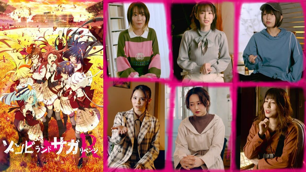 ゾンビランドサガ リベンジ「1期との違い」本渡楓 田野アサミ 種田梨沙 河瀬茉希 衣川里佳 田中美海 宮野真守 Zombie Land Saga R DifferenceFromThe1stTerm