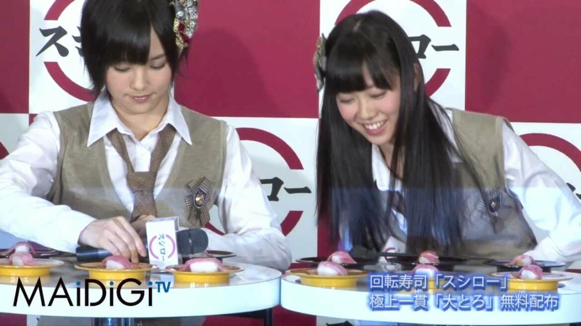 NMB48・山本彩、渡辺美優紀が対決 回転寿司「スシロー」CM3 #Sayaka Yamamoto and Miyuki Watanabe #Japanese Idol NMB48・山本彩、渡辺美優紀が対決 回転寿司「スシロー」CM3 #Sayaka Yamamoto and Miyuki Watanabe #Japanese Idol