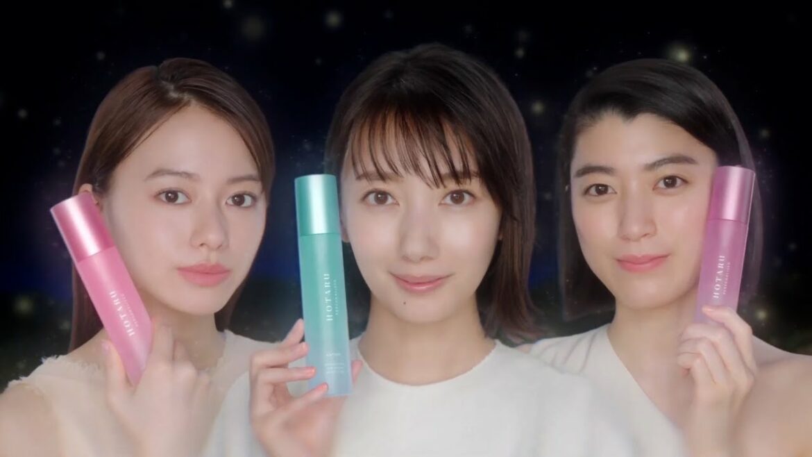 [일본광고] 하루, 나루미 리코, 야마모토 마이카 波瑠,成海璃子,山本舞香 HOTARU(ホタル) PERSONALIZED CM ホタルの光篇。30秒版 『ホタル 光る♪ ホタル 笑う♪』
