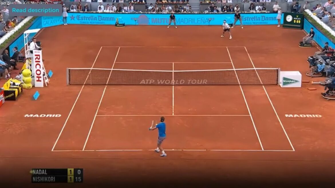 Nishikori (錦織) VS Nadal (ナダル)