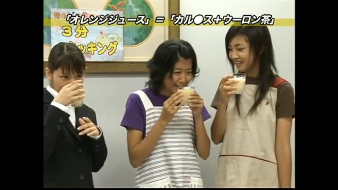 千奈美の３分クッキング（徳永千奈美＆熊井友理奈＆菅谷梨沙子　Berryz工房）