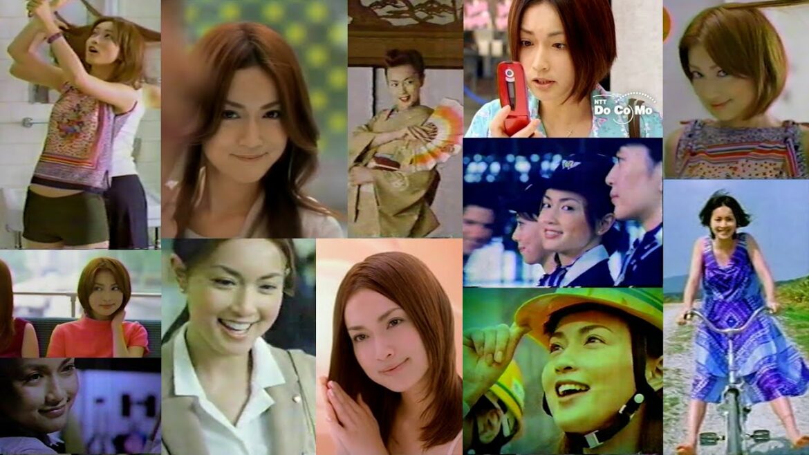 TVCM 長谷川京子 2004年(ニッセイ Frau・C1000タケダ・docomo・Beauty labo)