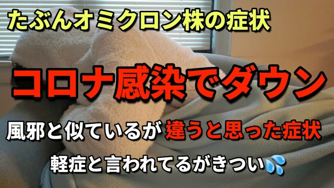 オミクロン株は風邪じゃない | ニューヨークでコロナ感染 | 風邪とオミクロン株の違い