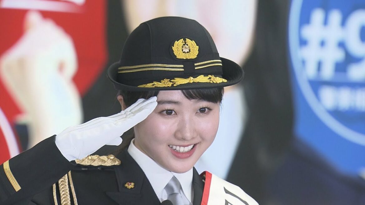 110番「正しい利用を」 本田望結さん一日本部長