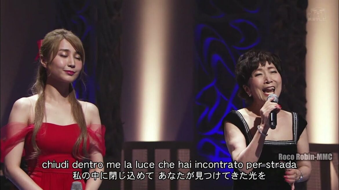 LA DIVA-サラ・オレイン＆森山良子『タイム・トゥ・セイ・グッバイ』（Time To Say Goodbye）