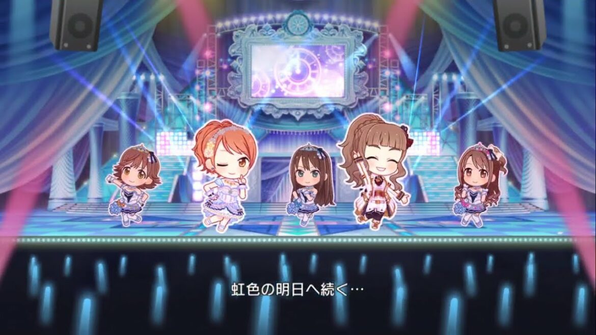 【デレステMV】虹(GAME ver.) [神谷奈緒・北条加蓮2D]ゆずカバー曲