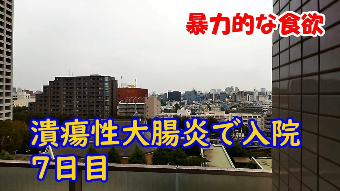 潰瘍性大腸炎で入院　7日目　暴力的な食欲　2021/9/12
