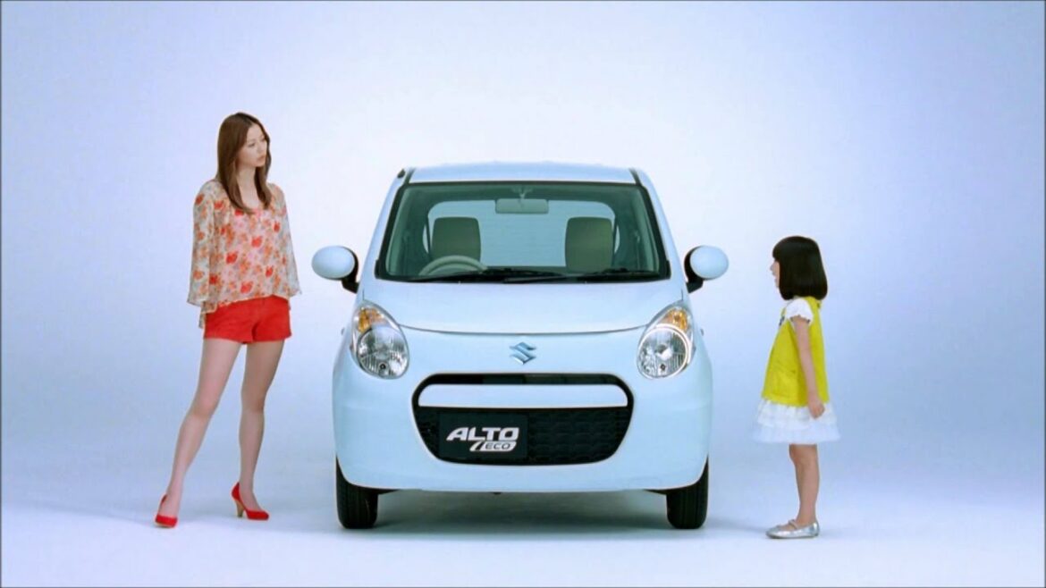 SUZUKI アルトエコ「進化」 香里奈 小林星蘭