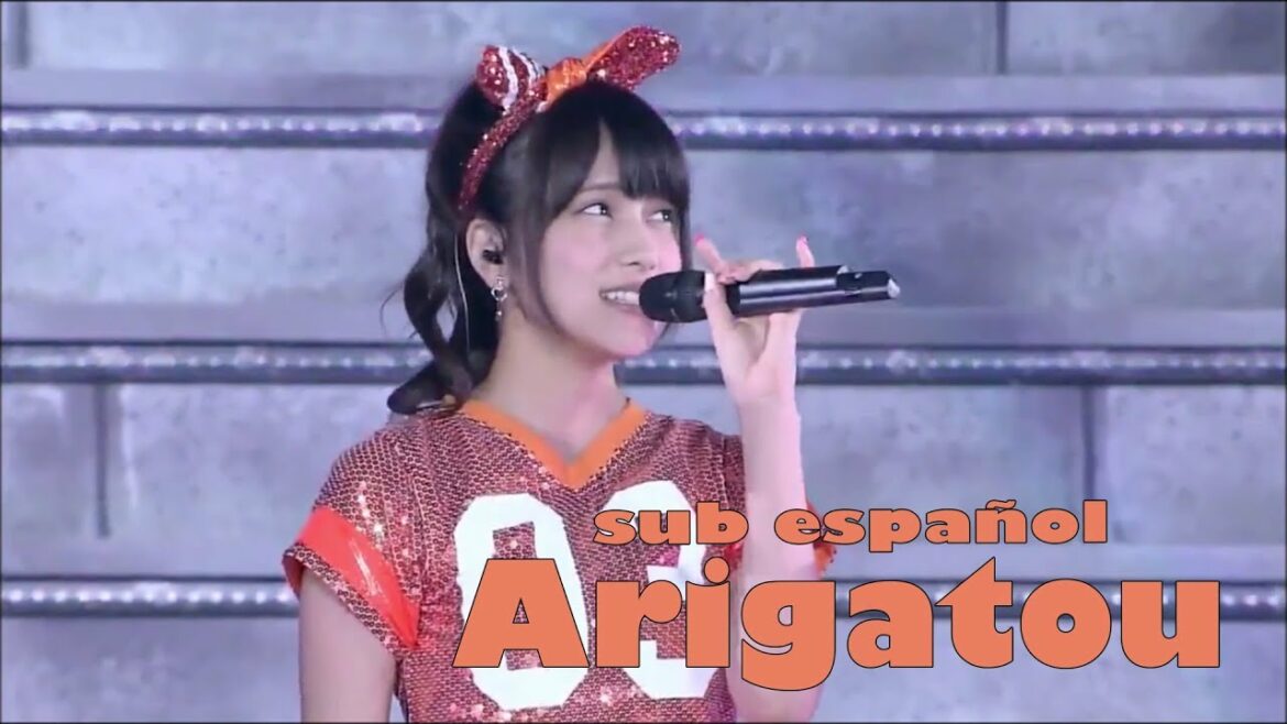 入山杏奈 Anna Iriyama AKB48 "Arigatou" Lyrics