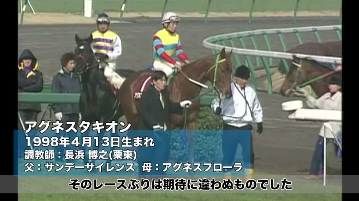 【競馬】【2001年弥生賞】不良馬場で5馬身差 アグネスタキオンの圧勝劇！