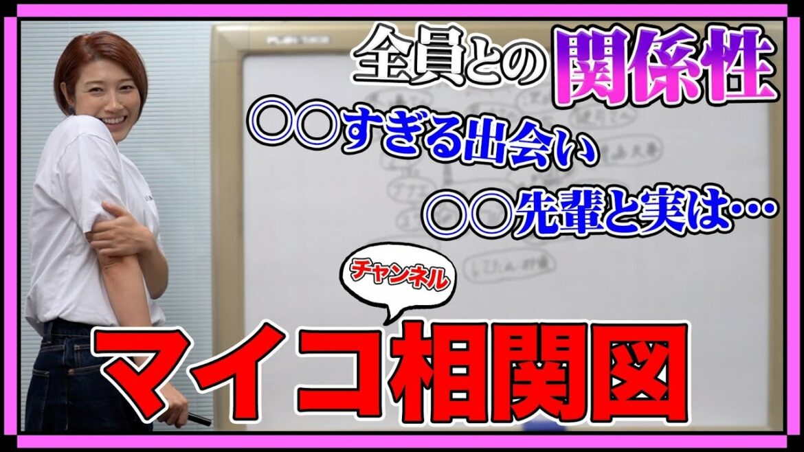 【相関図】マイコチャンネル出演者との交友関係をまとめてみた！