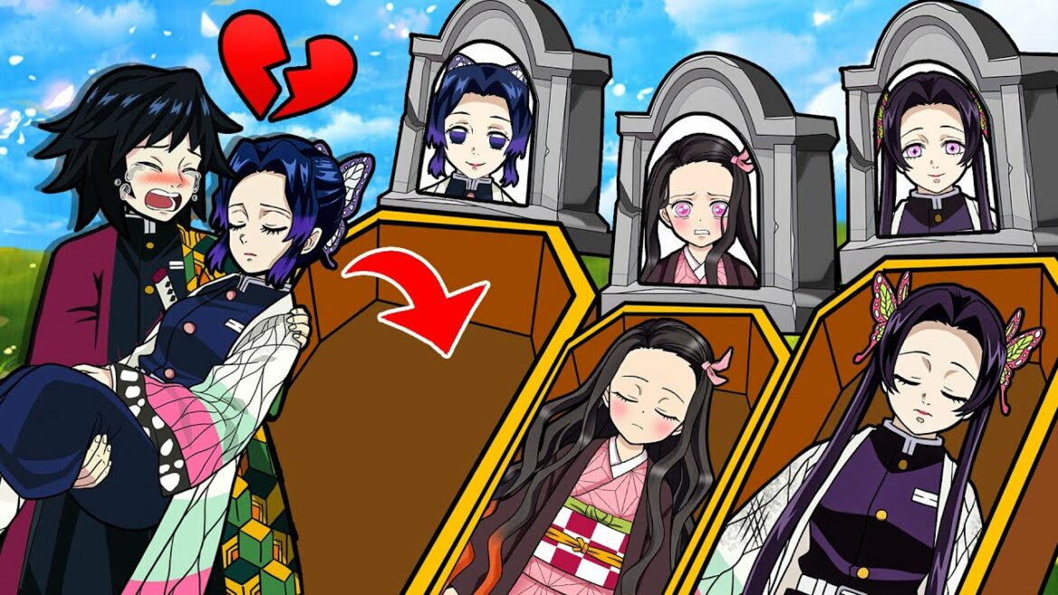 【鬼滅の刃漫画】しのぶは童磨から義勇を救うために自分を犠牲にした 💖  【鬼滅の刃】Paper Kimetsu No Yaiba