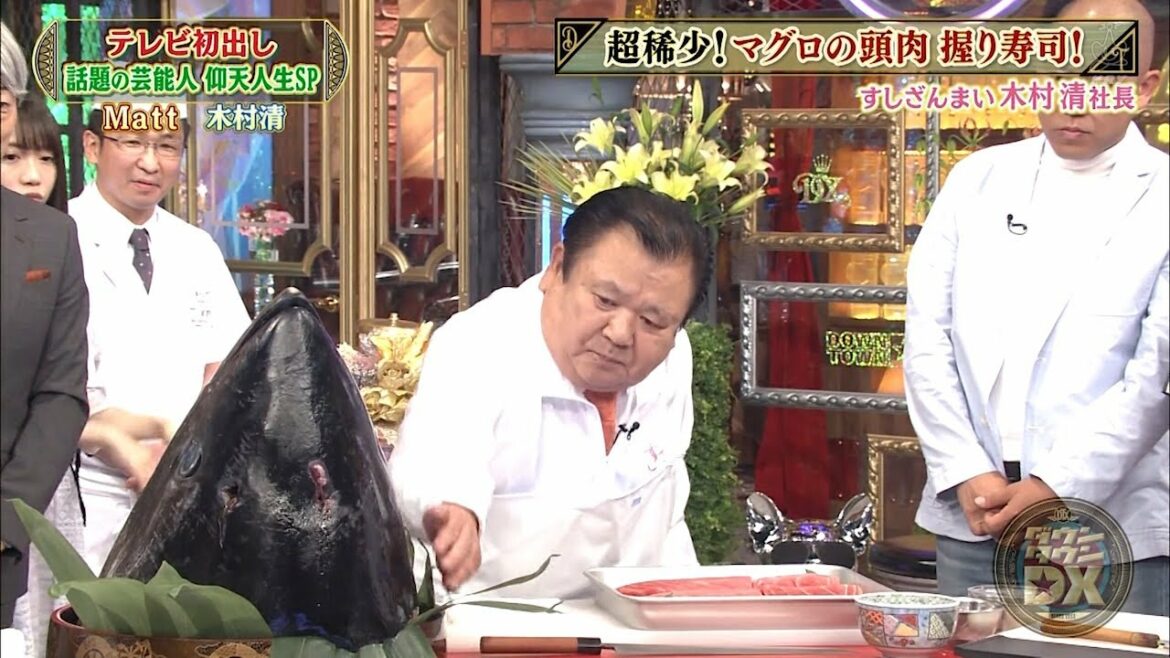 『ダウンタウン』#浜田雅功 #浜田雅功🌻超希少!マグロの頭肉握り寿司！