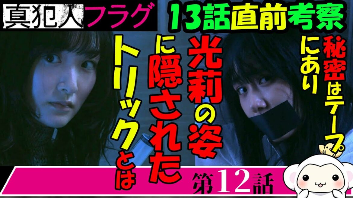 #12.5【真犯人フラグ】第13話直前考察！光莉の監禁シーンに隠されたトリックとは？本木と強羅の目的徹底考察！【西島秀俊】【芳根京子】【考察】【日野】【河村】【林】