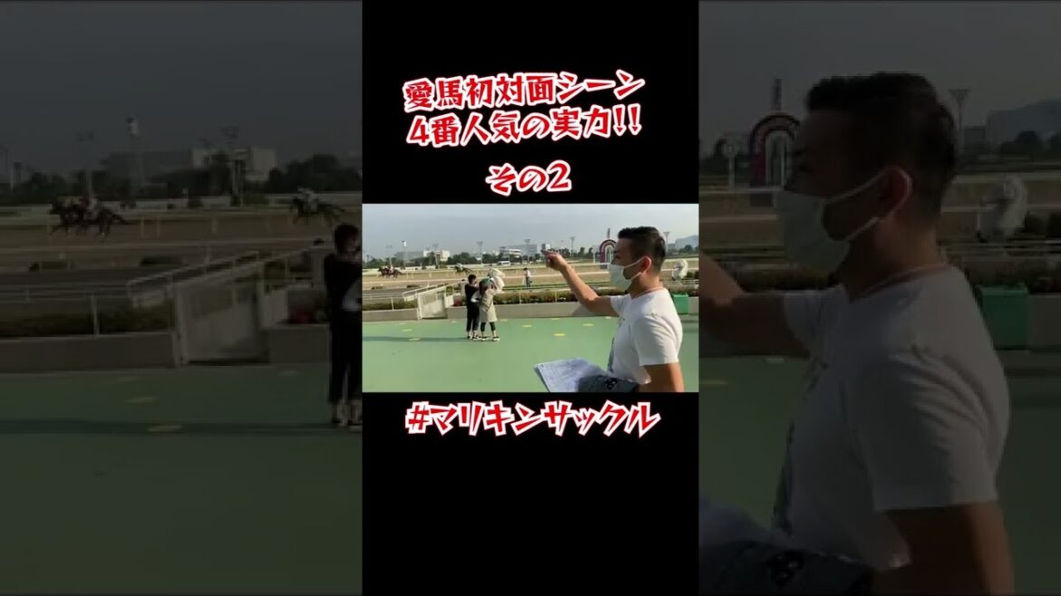 愛馬と初対面！果たして結果は！？その２　＃short　＃競馬