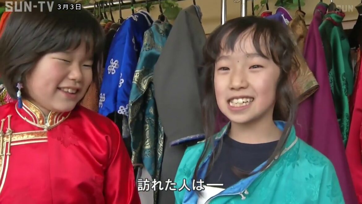 桃の節句　豊岡市でモンゴルのひな祭り行事