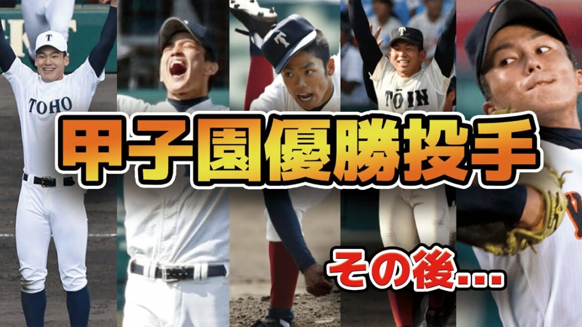【衝撃】10年間の甲子園優勝投手の現在は...？